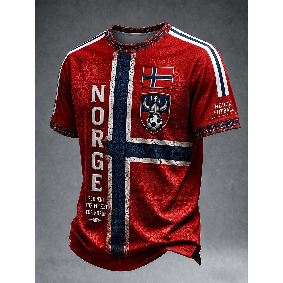 Summer Viking Clothing - 北欧バイキングレトロスタイル2026ノルウェーファンジャージー大人子供用カジュアルサッカー半袖Tシャツ通気性速乾スタイリッシュ