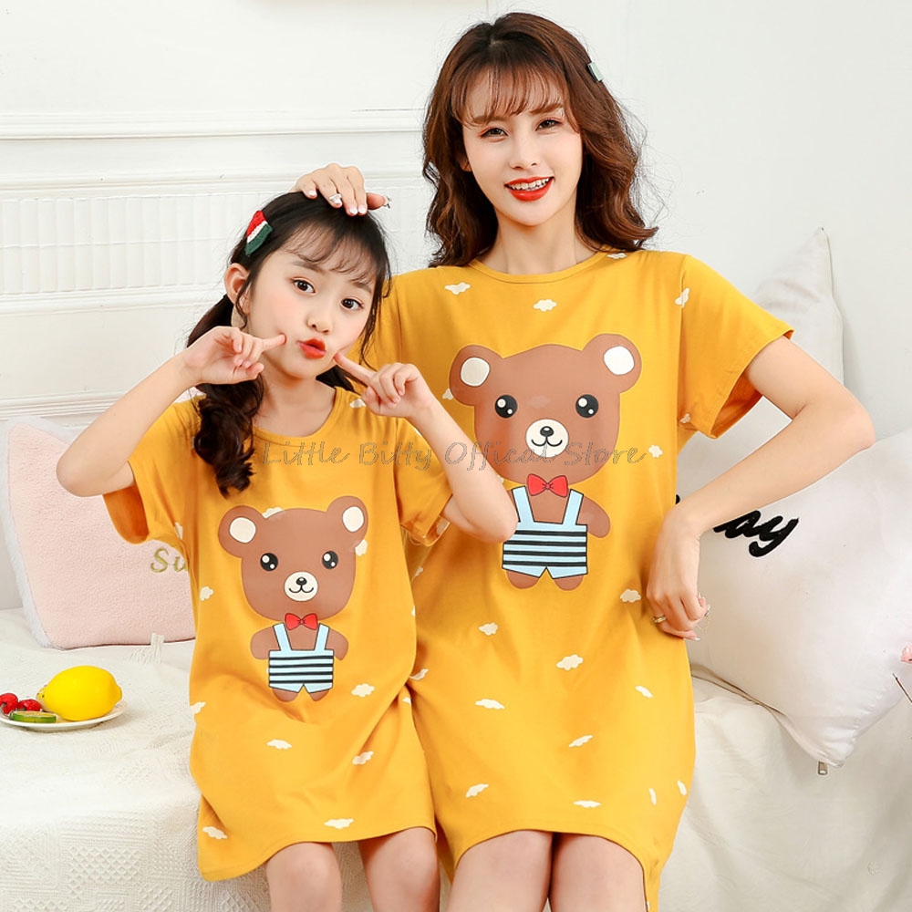 Summer Clothing For Teen Girls - 家族のための夏のパジャマ,10代の女の子と男の子のためのナイトウェア,夏