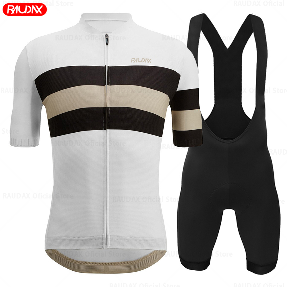 Summer Clothing For Teens - Raudax サイクリングジャージセット 2025 スポーツチーム夏ユース MTB バイクサイクリング服マイヨ