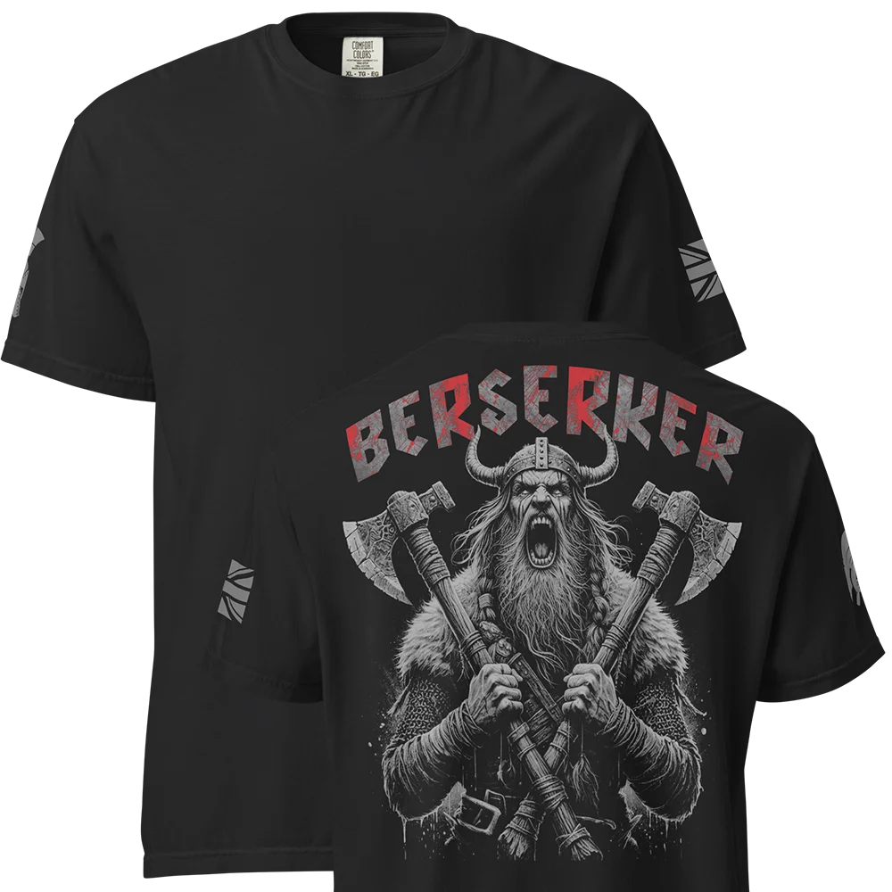 Summer Viking Clothing - 夏新オリジナルスカイワースバイキング戦士ルーズマッスルメンズ Tシャツ 3D 軍服タフマン通気性紳士服