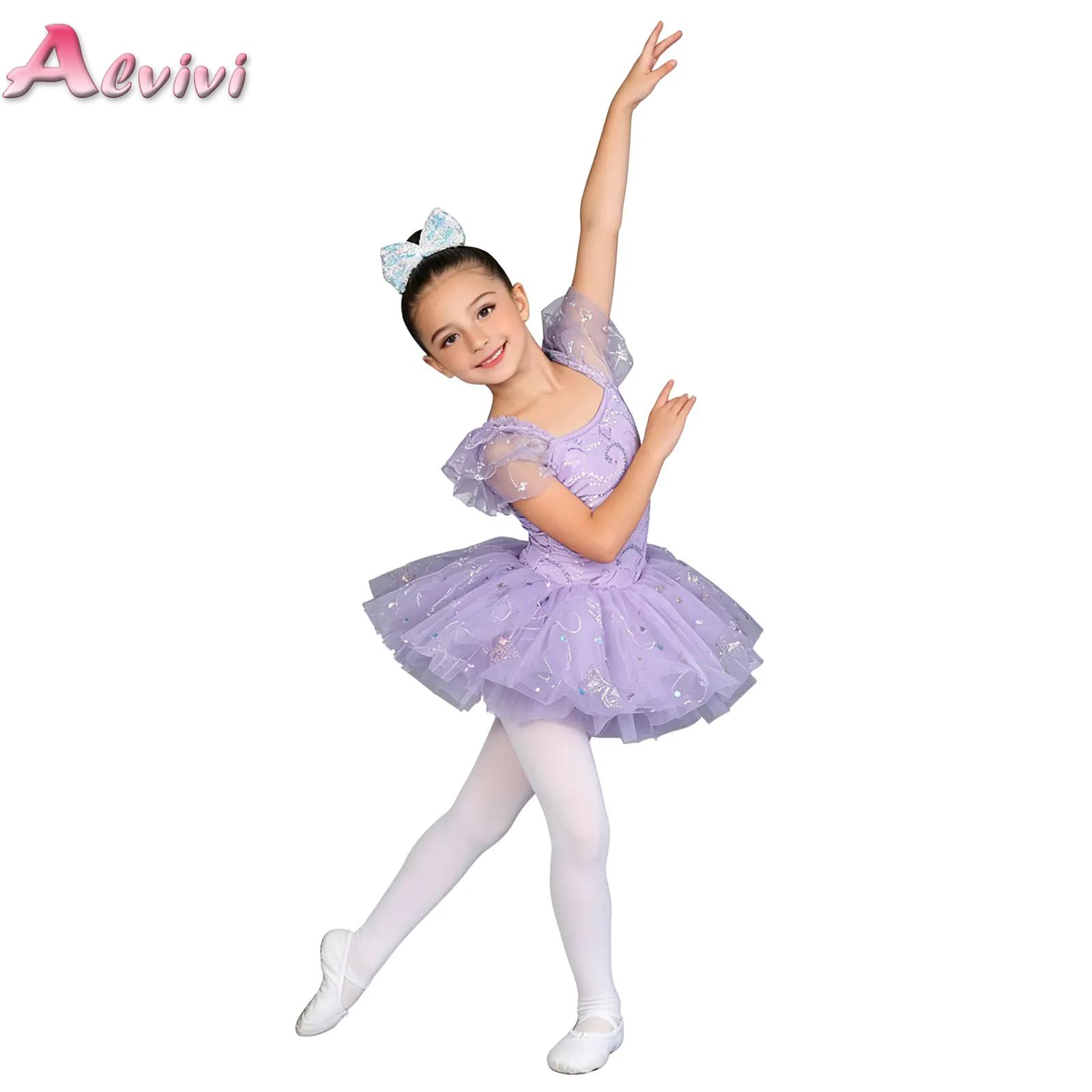 Summer Dresses Yours Clothing - キッズプリンセスパフォーマンス服子供服エレガントなバレエドレスレオタード女の子のためのダンスウェアステージ衣装衣装