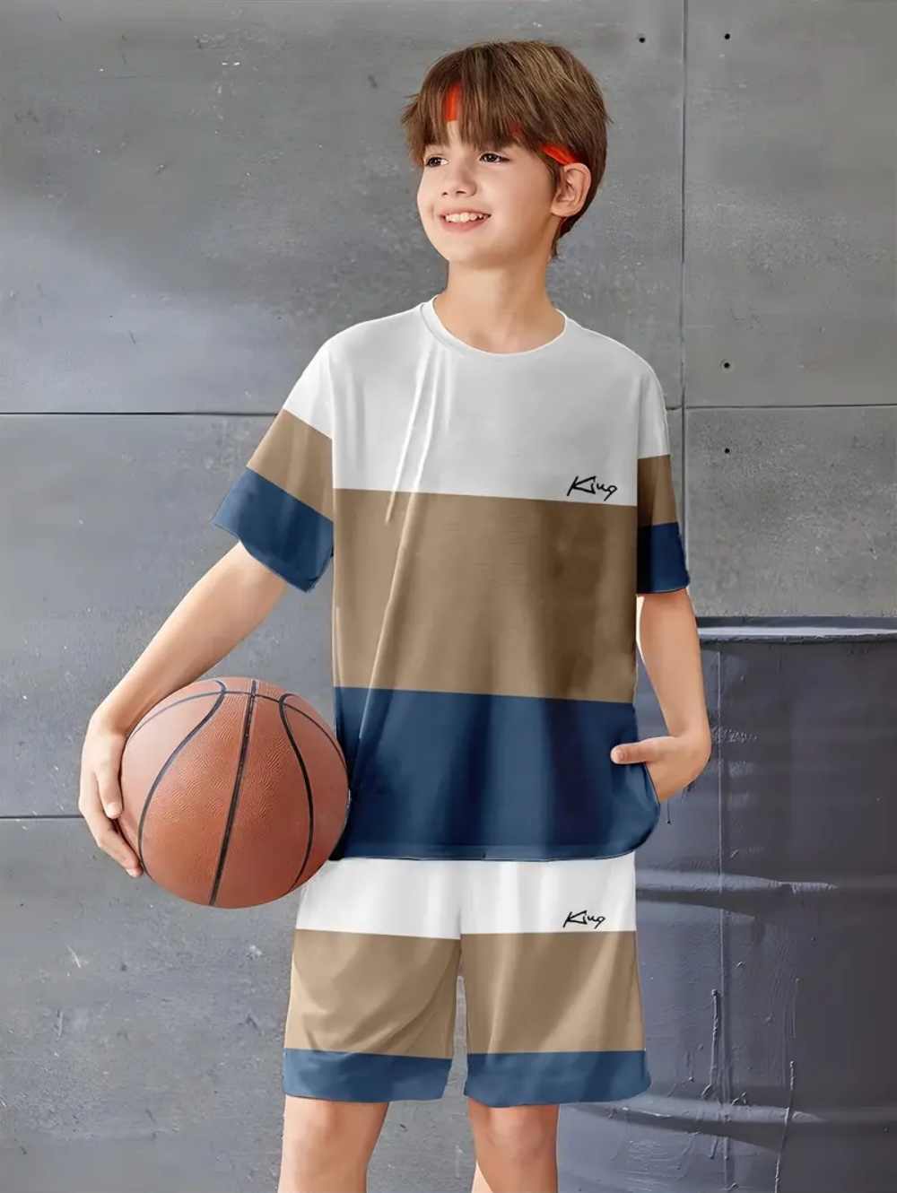 ボーイズセット クラシックプリントパターン サマースポーツセ - Summer Clothing List のレビューと価格
