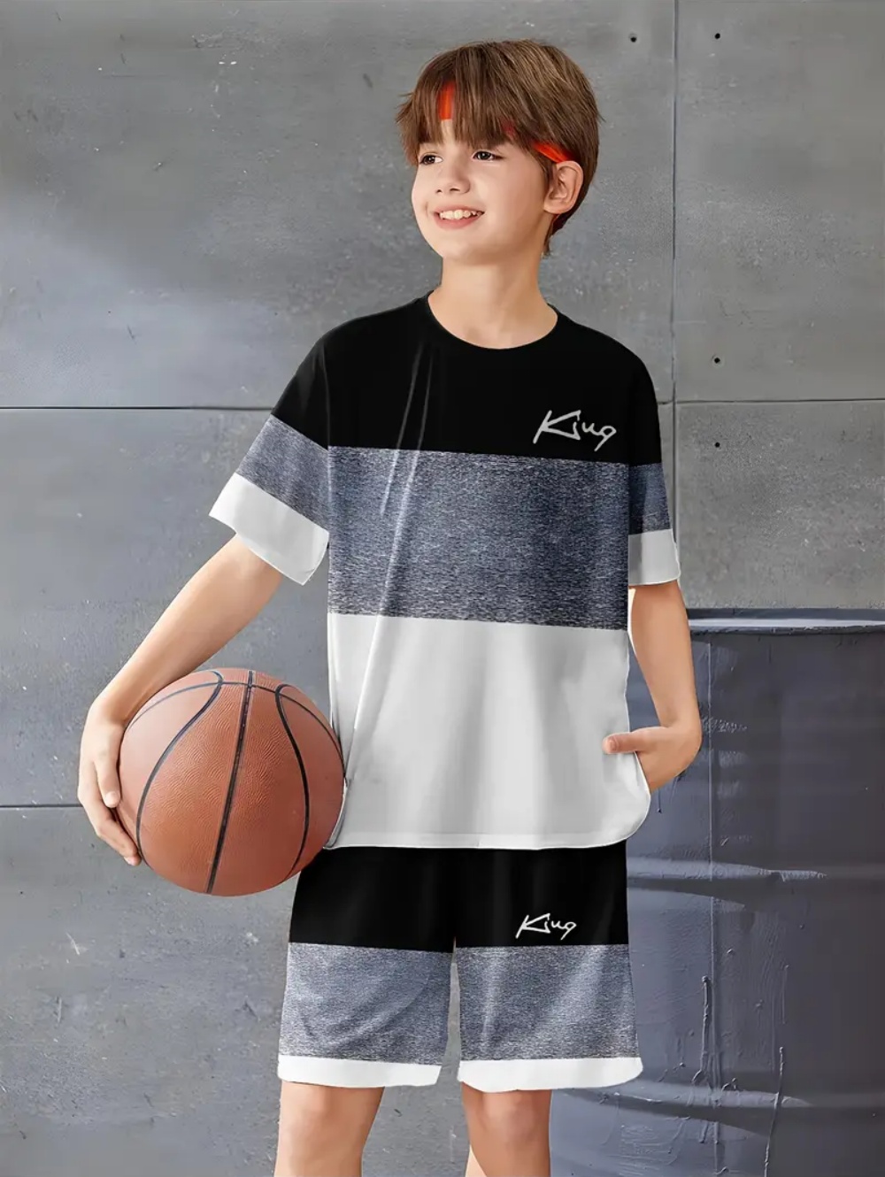 ボーイズセット クラシックプリントパターン サマースポーツセ - Summer Clothing List のレビューと価格