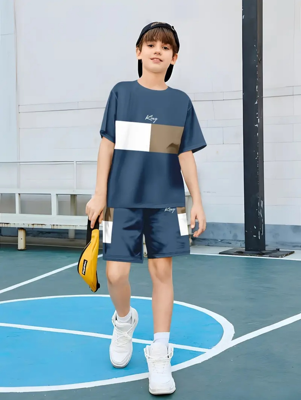 ボーイズセット クラシックプリントパターン サマースポーツセ - Summer Clothing List のレビューと価格