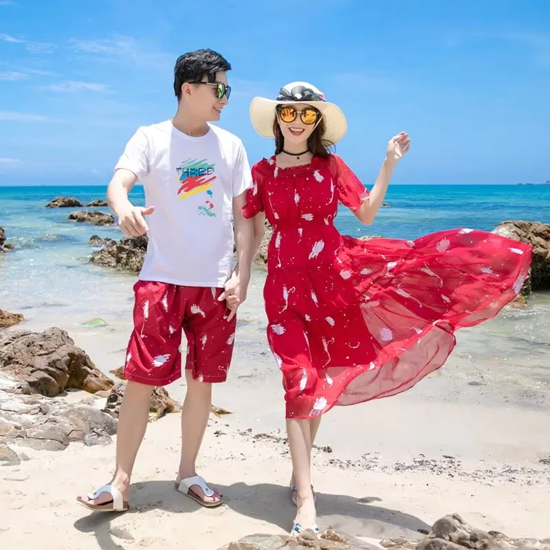 ホリデー休暇ルック 家族お揃いの服 ビーチ 娘とママのドレス - Summer Dresses Yours Clothing のレビューと価格