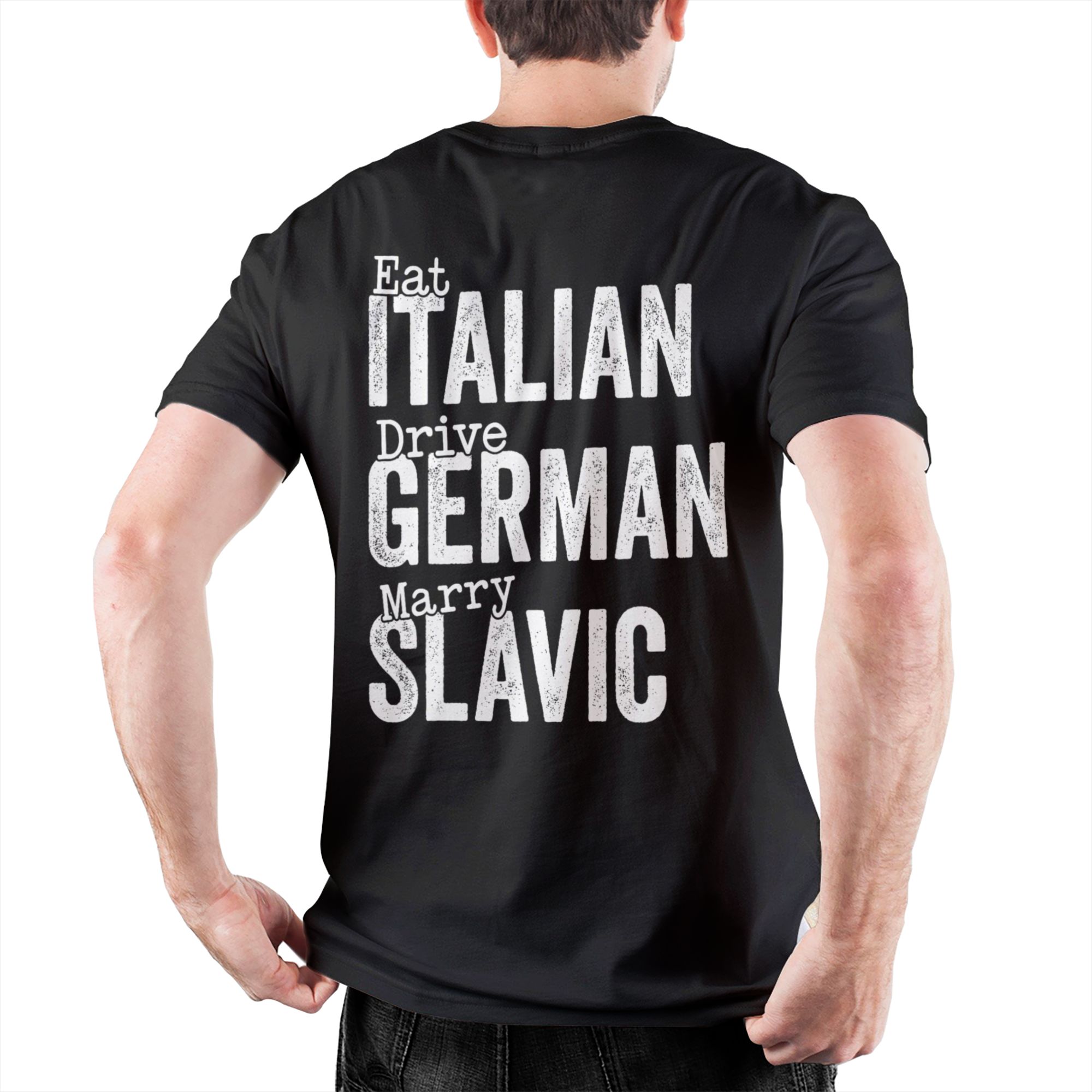イタリアン・ドライブ・ジャーマン・マリー・スラブメンズTシャ - Summer Clothing Drive のレビューと価格