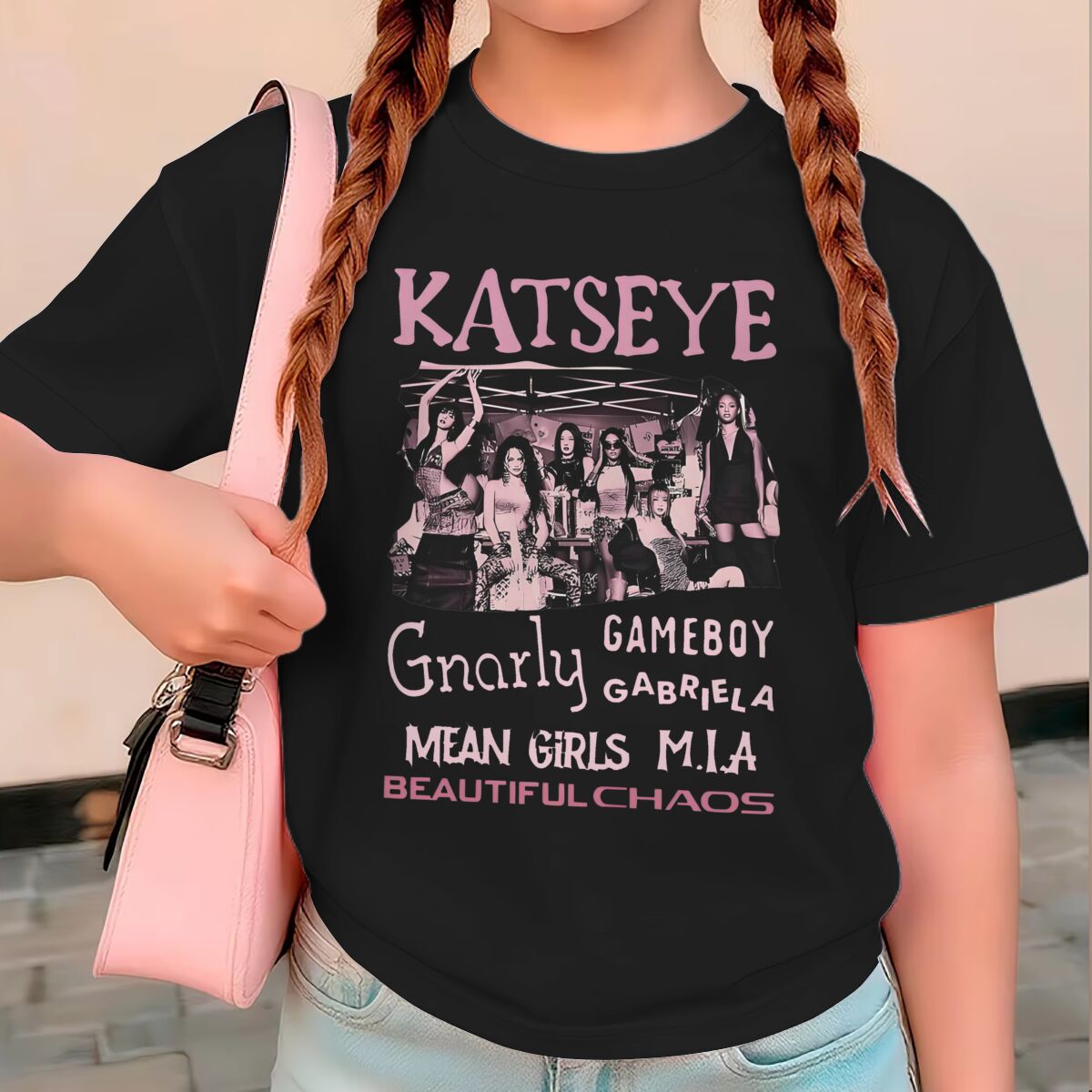 青少年ガールコットンストリートホットキャッツアイプリント T - Summer Clothing For Teens のレビューと価格