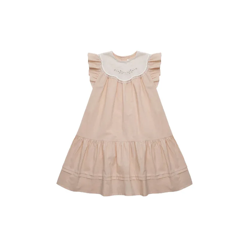 Ou-女の子のための夏のドレス、かわいいプリント、半袖、プリ - Summer Line Clothing Brand のレビューと価格