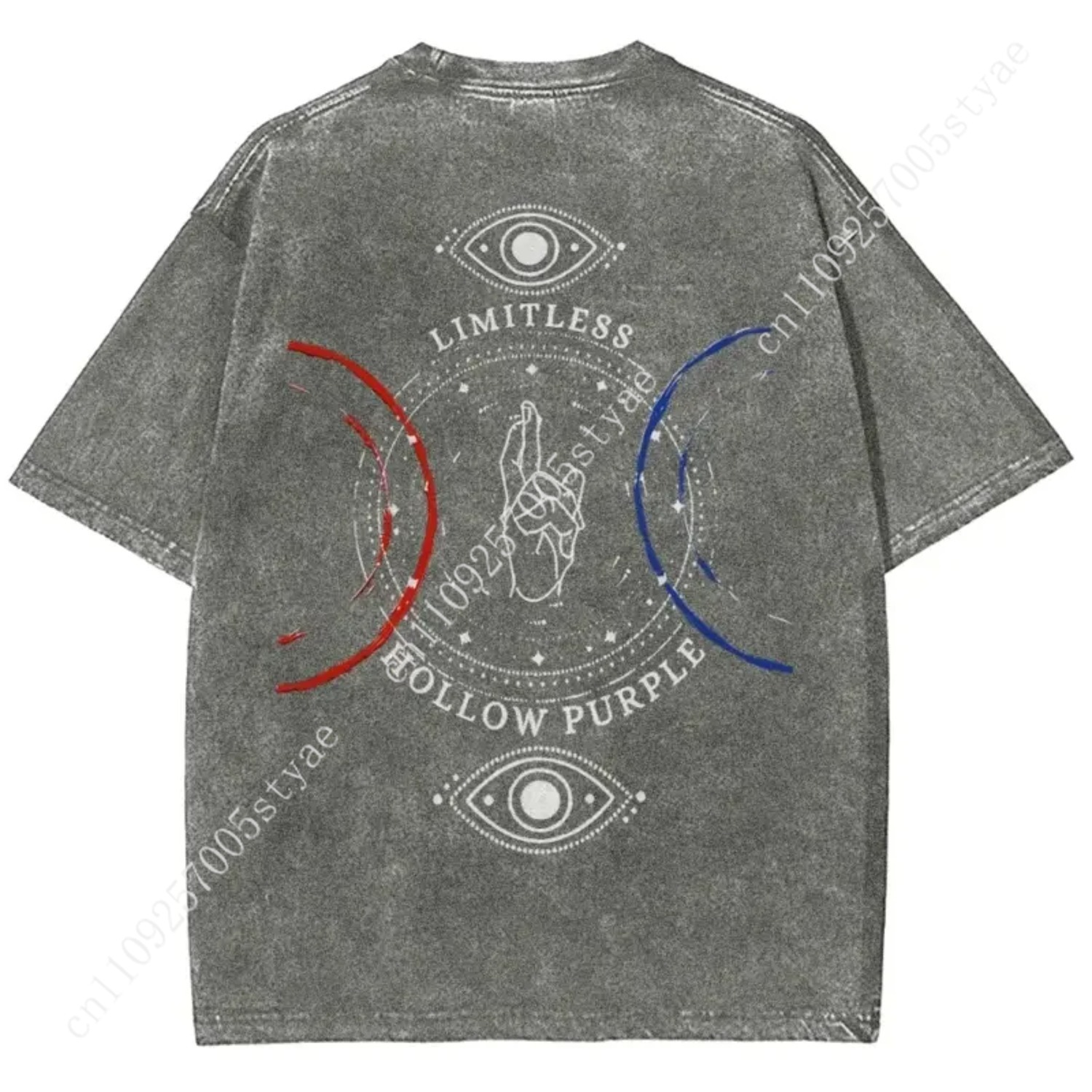 アニメ五条悟プリントTシャツ メンズ レディース ヴィンテー - Vintage Summer Clothing Men のレビューと価格