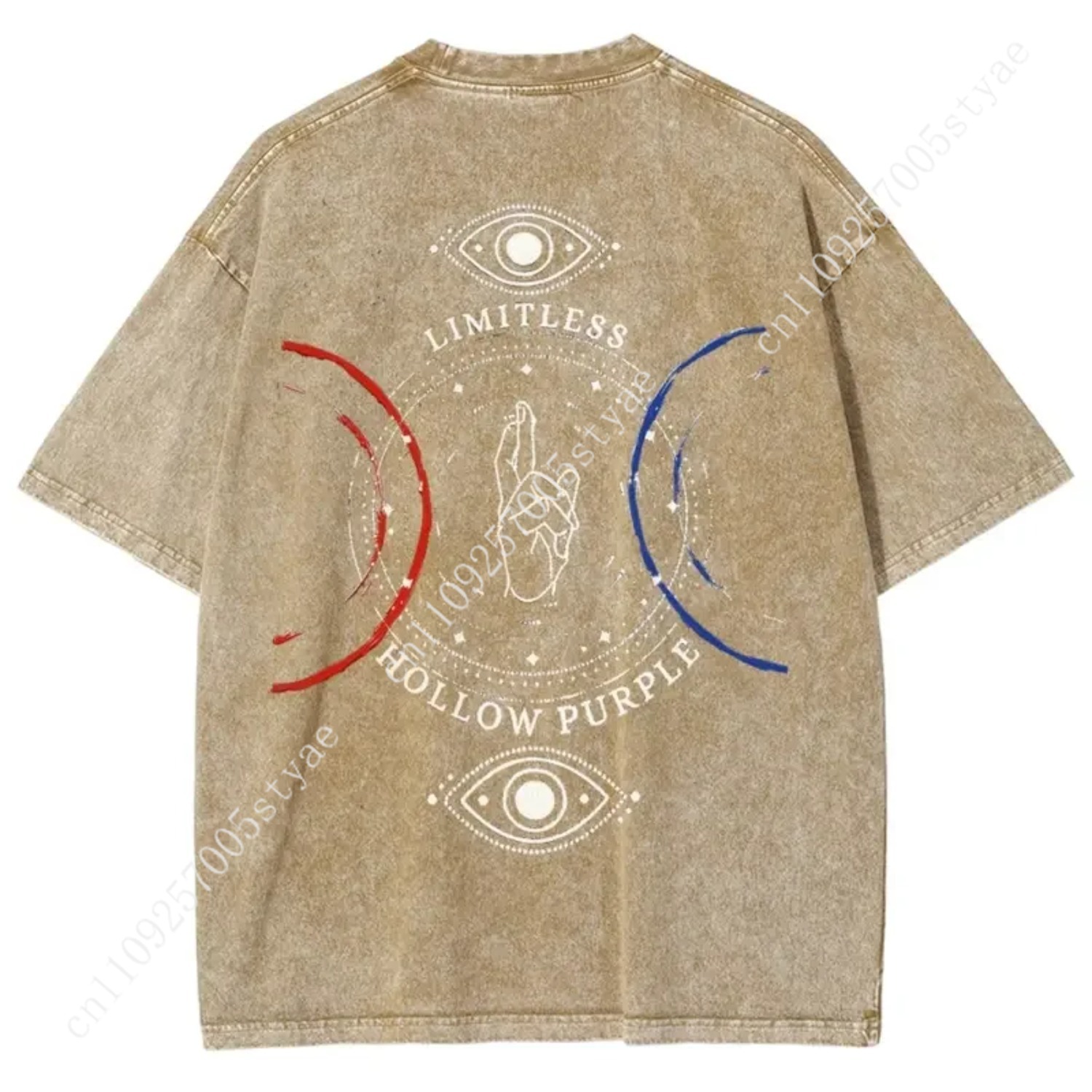 アニメ五条悟プリントTシャツ メンズ レディース ヴィンテー - Vintage Summer Clothing Men のレビューと価格