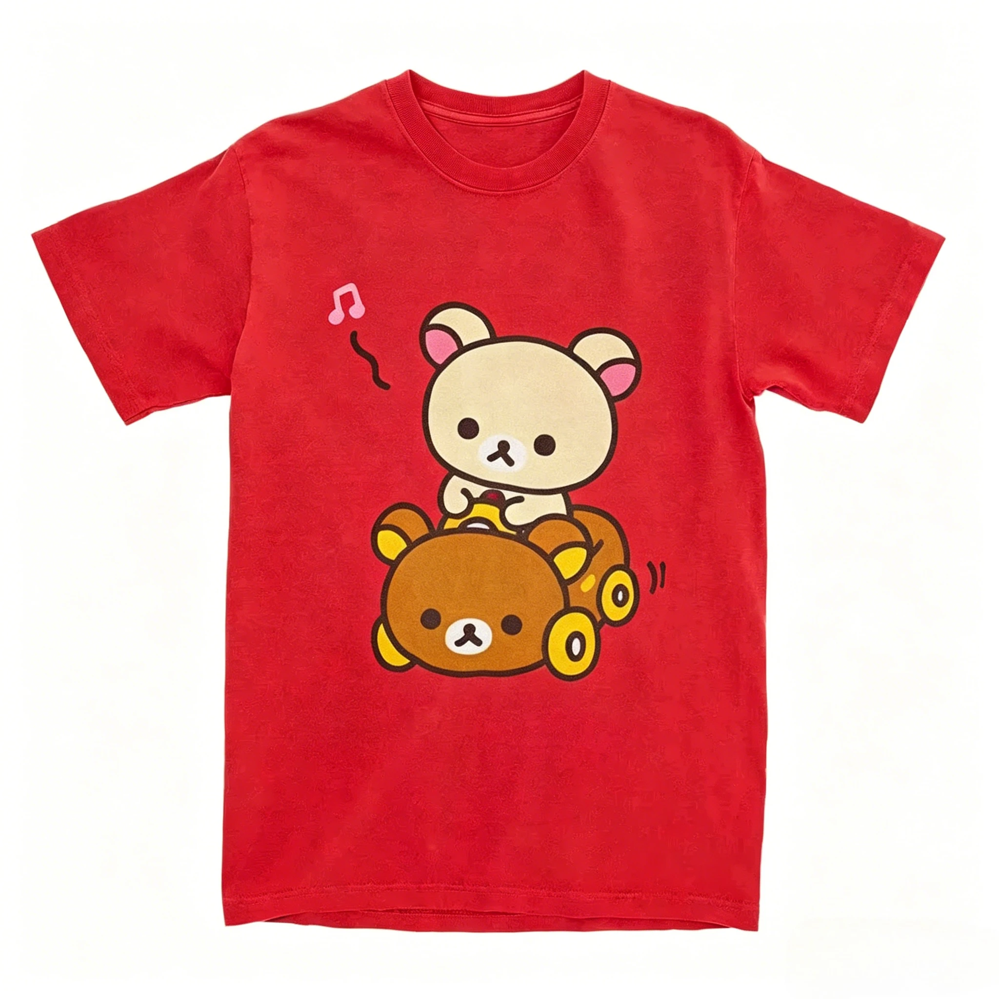 2026年夏新作 車を運転するリラックマTシャツ メンズ・レ - Summer Clothing Drive のレビューと価格