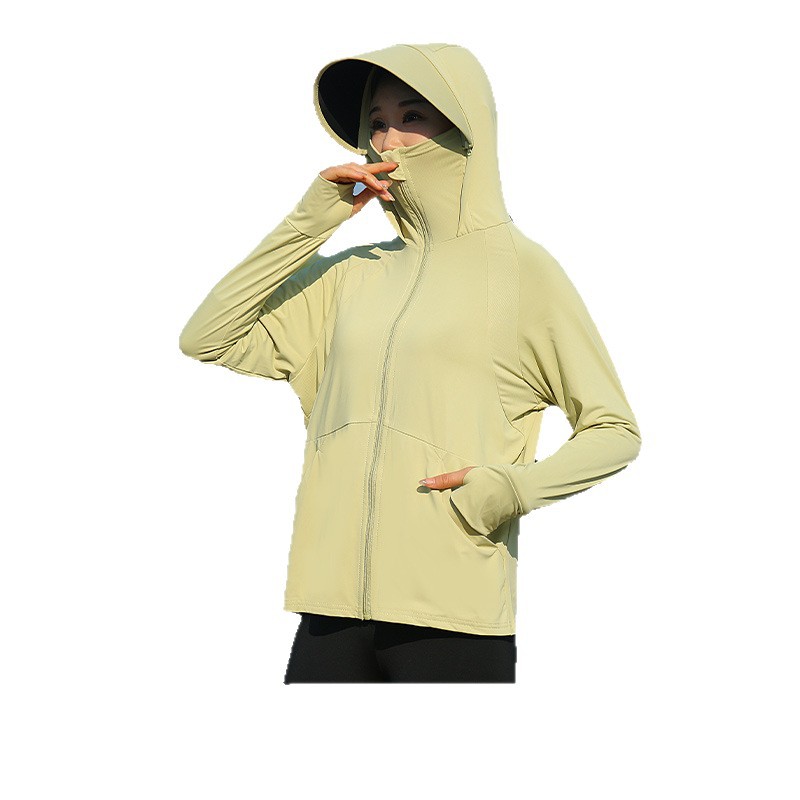 女性用フード付き日焼け止めジャケット十代の夏用紫外線防止服大 - Summer Clothing For Girls のレビューと価格