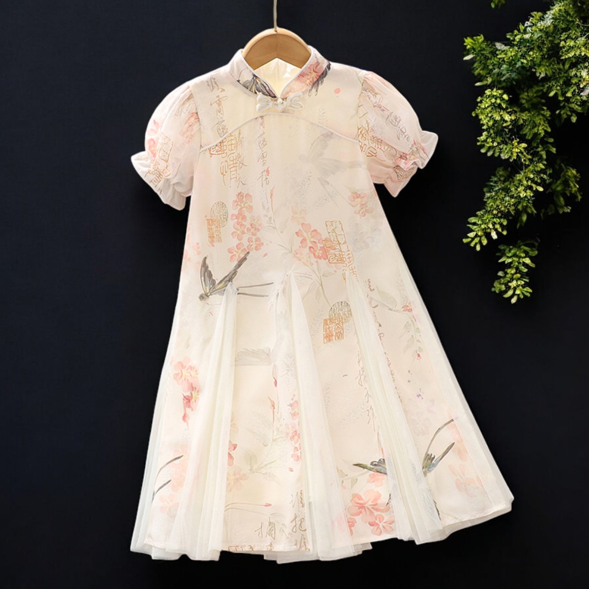 ベビーキッズ花柄ドレス女の子ティーンシフォンドレス衣装夏ノー - Summer Clothing For Teen Girls のレビューと価格