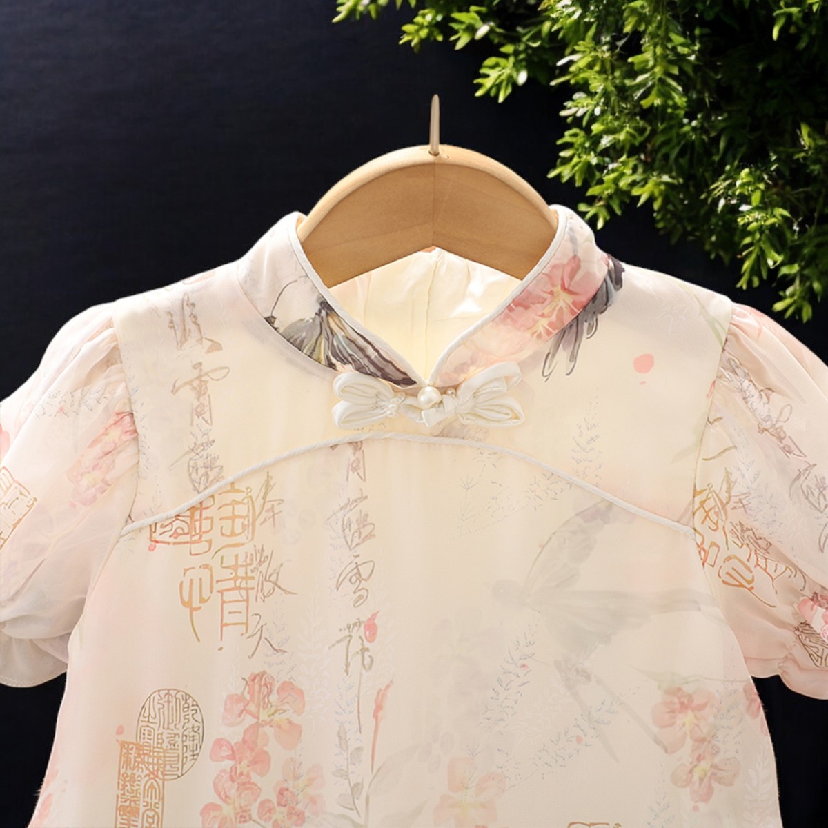 ベビーキッズ花柄ドレス女の子ティーンシフォンドレス衣装夏ノー - Summer Clothing For Teen Girls のレビューと価格