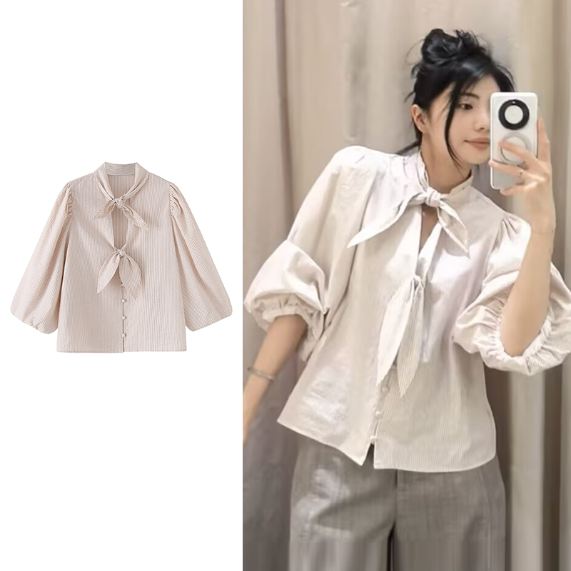 2026年春新作 レディースシャツ ブラウス シック ユース - Summer Clothing For Teens のレビューと価格