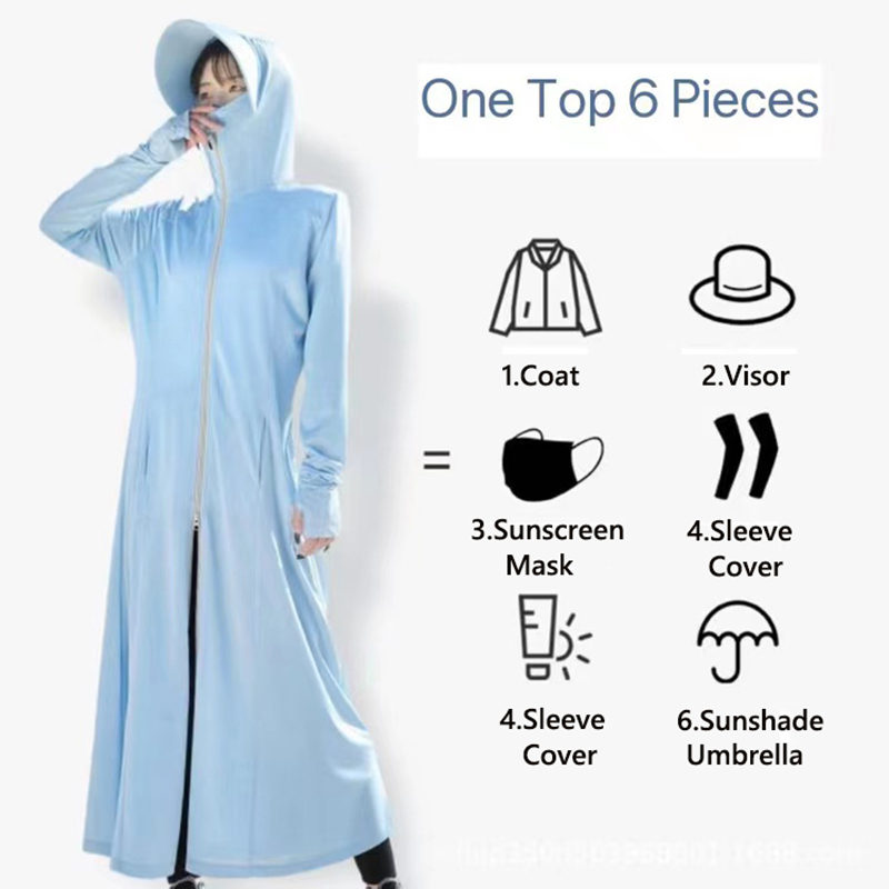 日焼け防止ジャケット女性 UPF50+ 日焼け止めコートロン - Summer Clothing Drive のレビューと価格