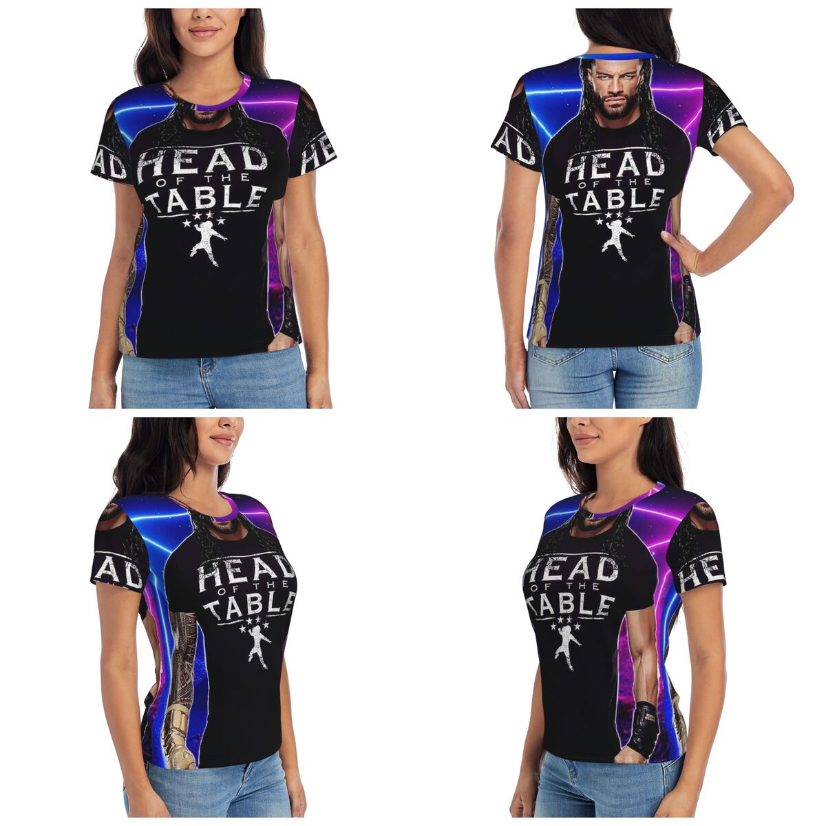 レスラーローマン・レインズ レスリング Tシャツ レディース - Summer Reign Clothing のレビューと価格