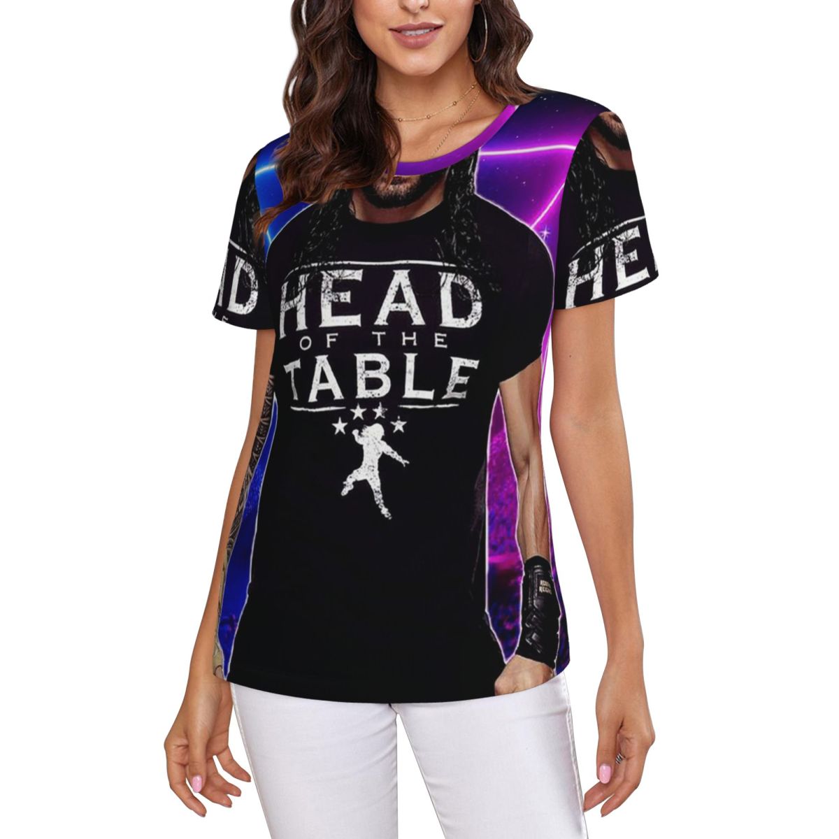 レスラーローマン・レインズ レスリング Tシャツ レディース - Summer Reign Clothing のレビューと価格