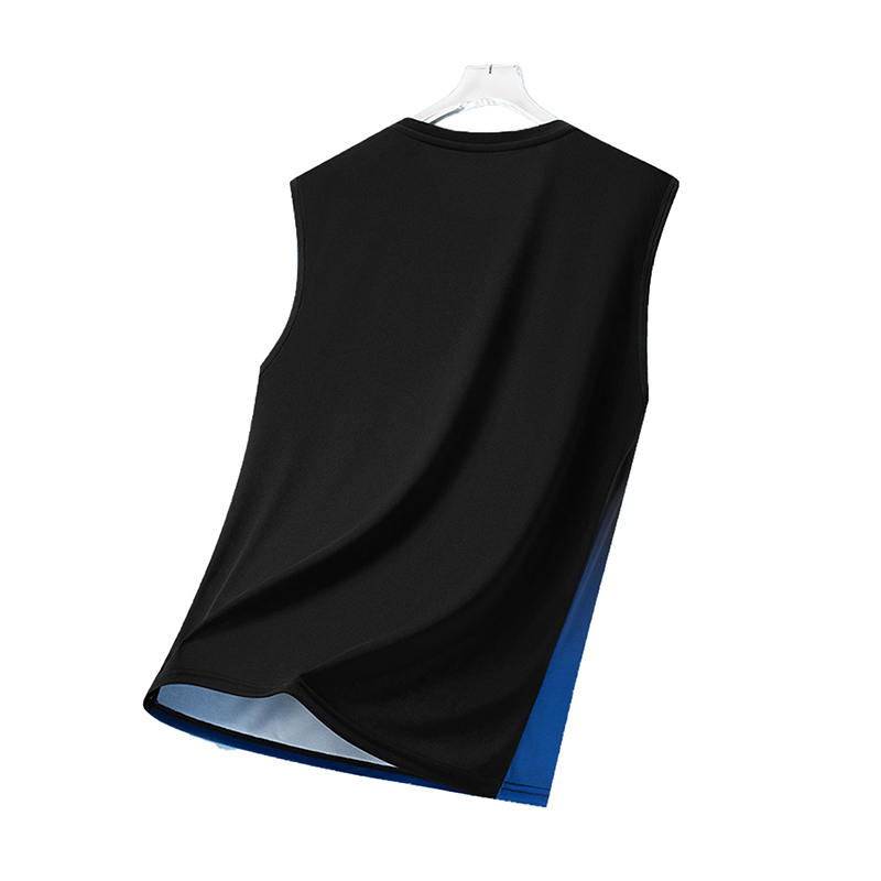 男性グラデーションスポーツベスト軽量ノースリーブラウンドネッ - Summer Clothing For Teens のレビューと価格