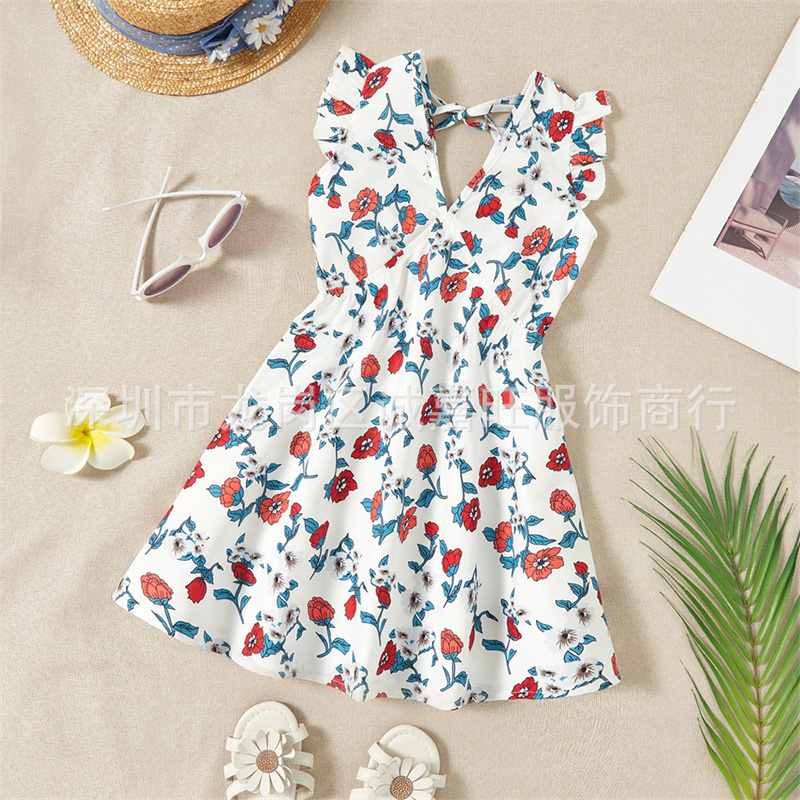 2026年親子向けバックレスドレス、母娘用夏花柄ワンピース、 - Summer Dresses Yours Clothing のレビューと価格