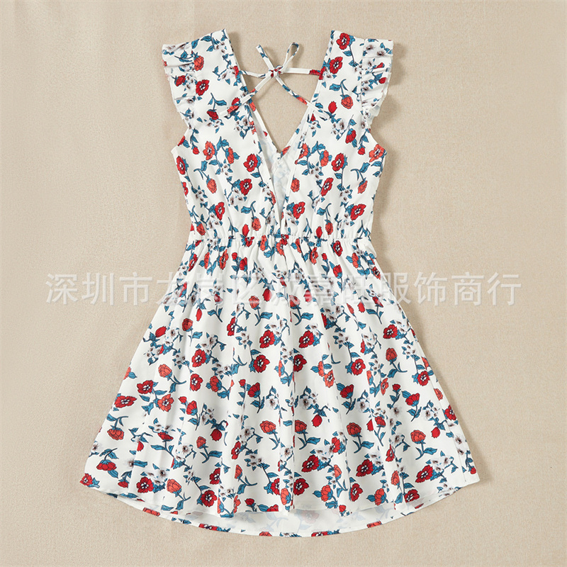 2026年親子向けバックレスドレス、母娘用夏花柄ワンピース、 - Summer Dresses Yours Clothing のレビューと価格