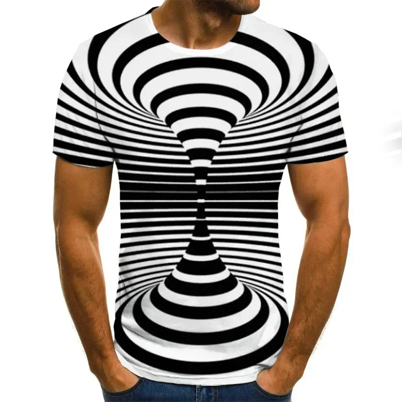 メンズ3DプリントTシャツ、男性用オーバーサイズルーズフィッ - Summer Clothing Affordable のレビューと価格