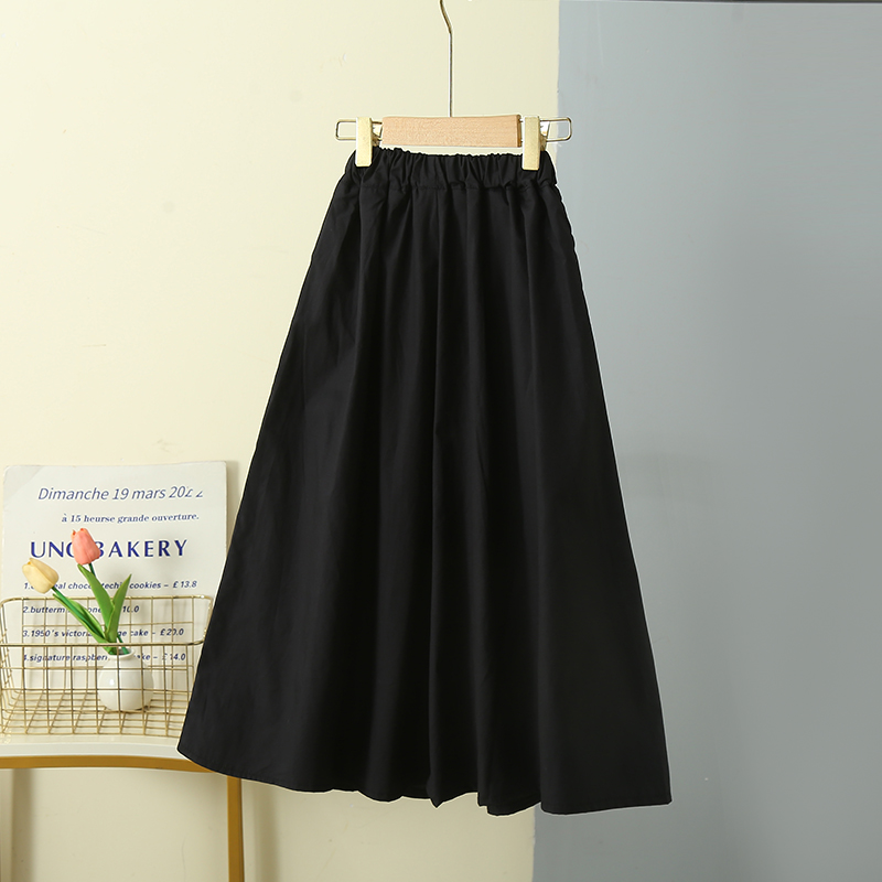 韓国子供ロングパッチワークデニムスカート十代の少女エレガント - Summer Clothing For Teen Girls のレビューと価格