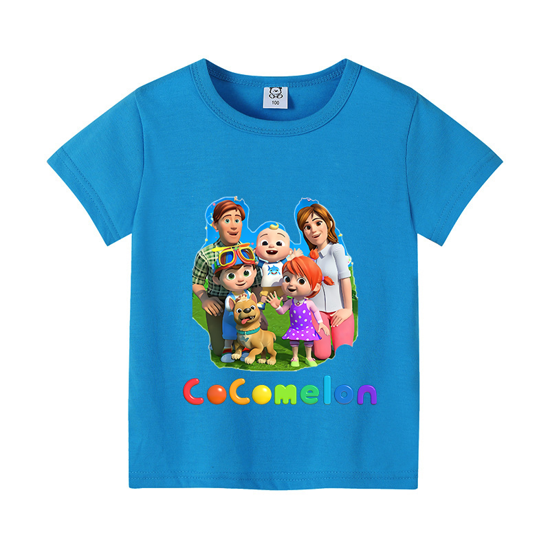 ココメロンズベビー Tシャツアニメ綿半袖シャツ男の子女の子夏 - Summer Clothing For Girls のレビューと価格