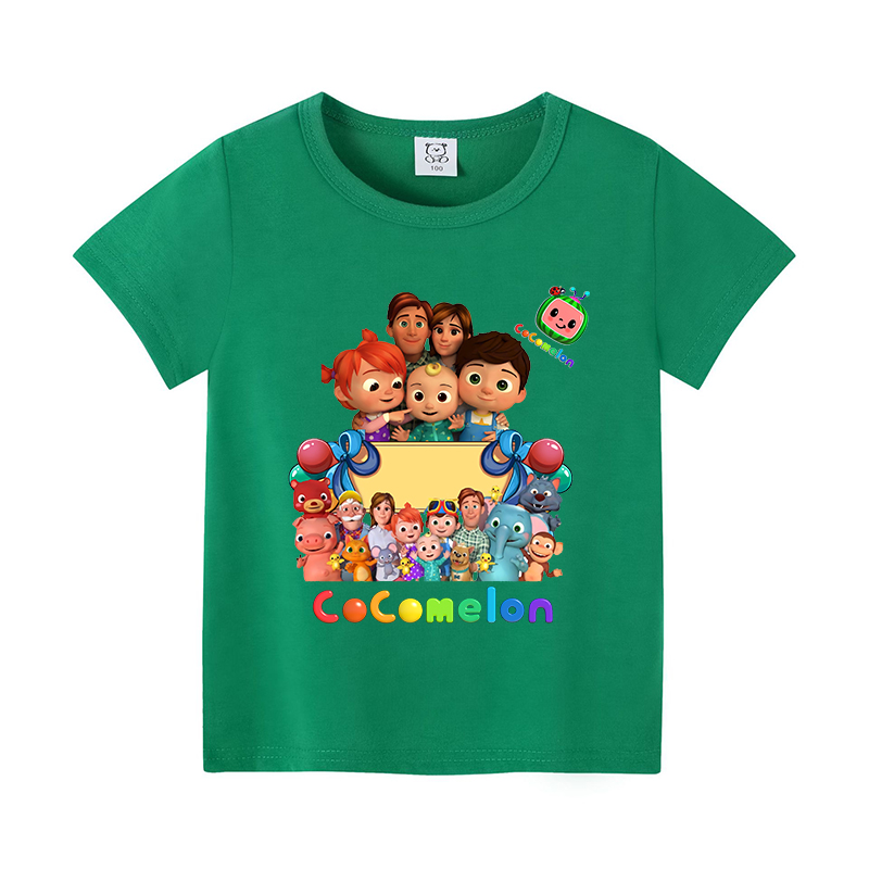 ココメロンズベビー Tシャツアニメ綿半袖シャツ男の子女の子夏 - Summer Clothing For Girls のレビューと価格