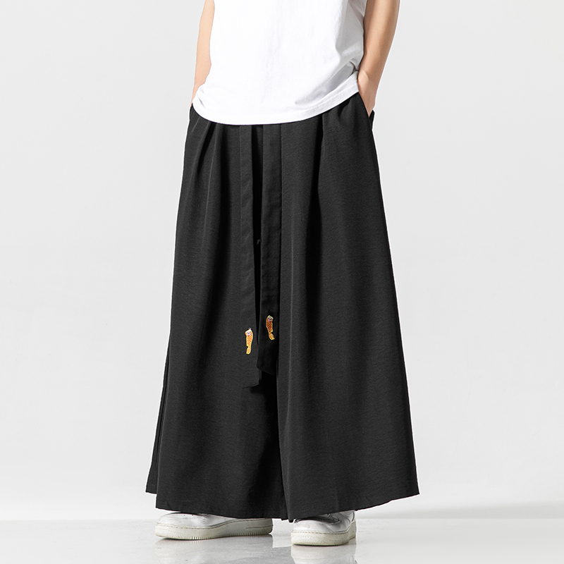 メンズワイドレッグパンツ,ラージ,ヴィンテージ,カジュアル, - Vintage Summer Clothing Men のレビューと価格