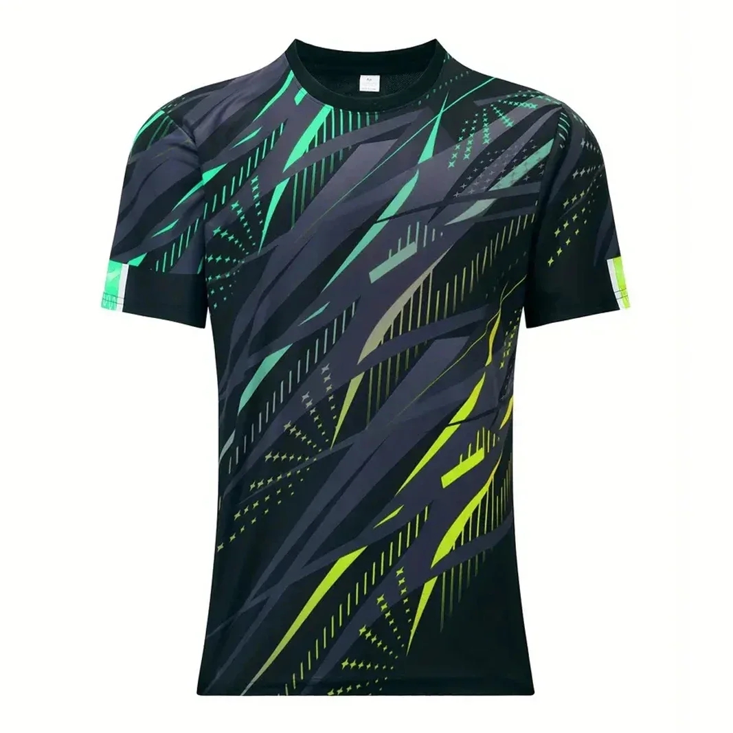 メンズラウンドネック3DプリントTシャツ,スポーツ,快適,ト - Summer Clothing For Teens のレビューと価格