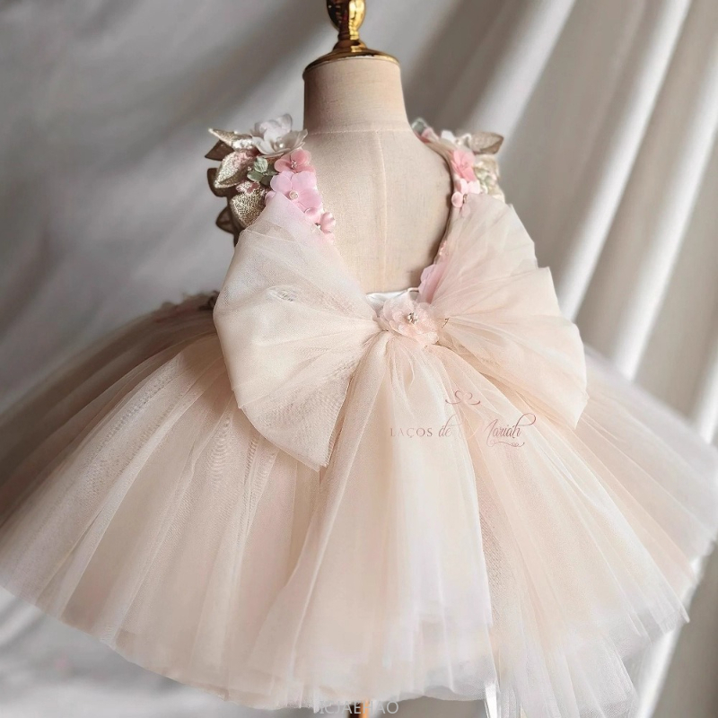 結婚式のドレス夏子供女の子最初の誕生日花柄プリンセスガウン衣 - Summer Dresses Yours Clothing のレビューと価格
