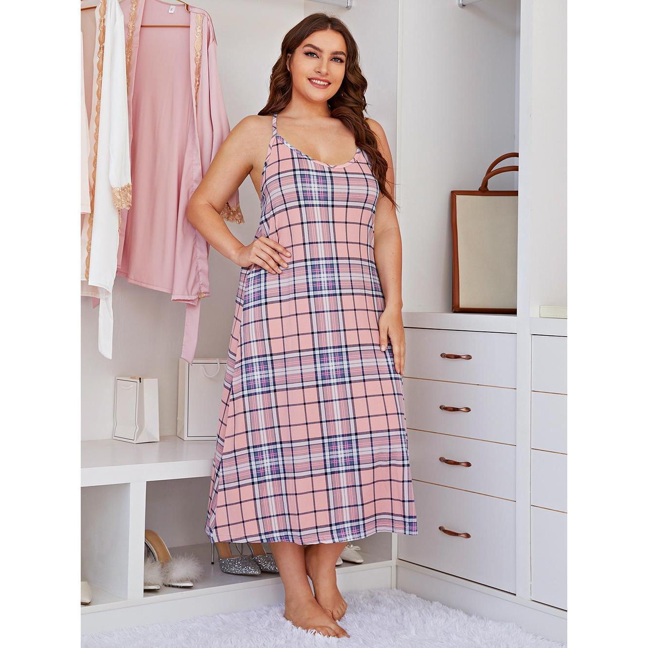 プラスサイズの女性用スリープドレス、体重200ポンドまで対応 - Summer Clothing Plus Size Women のレビューと価格